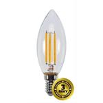 Solight LED žiarovka retro, sviečka 4W, E14, 3000K, 360°, 300lm