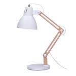 Solight stolná lampa Falun, E27, biela WO57-W