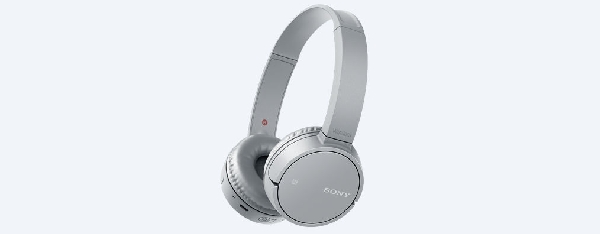 SONY MDR-ZX220BT Bezdrátová Bluetooth sluchátka přes hlavu - šedá MDRZX220BTH.CE7