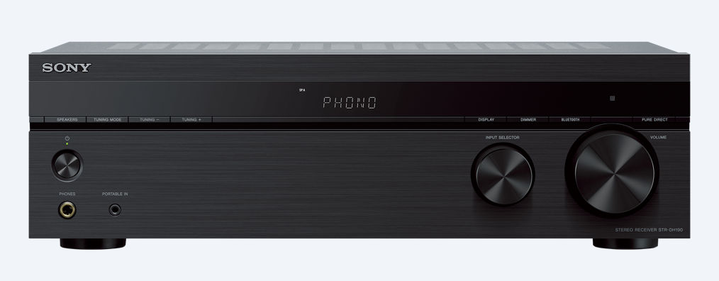 Sony receiver STR-DH190 černý STRDH190.CEL