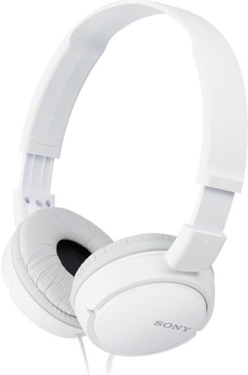 SONY sluchátka MDR-ZX110AP handsfree, bílé MDRZX110APW.CE7