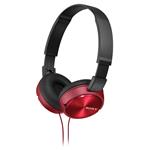 SONY sluchátka MDR-ZX310 červené MDRZX310R.AE