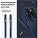 Spigen kryt Leather Brick pre iPhone 12/12 Pro - Navy ACS01735