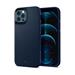 Spigen kryt Leather Brick pre iPhone 12/12 Pro - Navy ACS01735