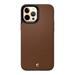 Spigen kryt Leather Brick pre iPhone 12/12 Pro - Saddle Brown ACS01733