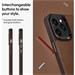 Spigen kryt Leather Brick pre iPhone 12/12 Pro - Saddle Brown ACS01733