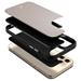 Spigen kryt Leather Brick pre iPhone 12/12 Pro - Stone ACS01734