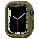 Spigen kryt Rugged Armor pre pre Apple Watch 4/5/6/7/SE 44/45mm - Olive 062CS26015