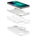 Spigen kryt Silicone Fit pre iPhone 13 Pro - White ACS03284