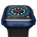 Spigen kryt Thin Fit pre Apple Watch 4/5/6/SE 44mm - Metallic Blue ACS02223