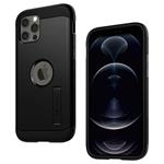 Spigen kryt Tough Armor pre iPhone 12/12 Pro - Black ACS01710