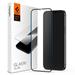 Spigen ochranné sklo GLAS.tR FC HD pre iPhone 12/12 Pro - Black Frame AGL01512