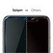 Spigen ochranné sklo GLAS.tR Slim AlignMaster pre iPhone 11 Pro/XS - Black Frame AGL00114