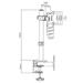 Stolní držák na monitor Fiber Mounts M7C51