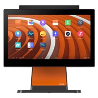 SUNMI D2s LITE, Mono Screen, 39.6 cm (15,6''), Full HD, USB, BT, Ethernet, Wi-Fi, Android, black, orange P03064034