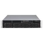 Supermicro® CSE-825TQ-500WB 2U chassis 8x 3,5" HS SAS/SATA, 2x500W (80PLUS Platinum), WIO CSE-825TQ-R500WB