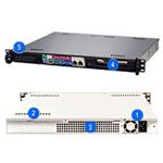 Supermicro® CSE513F-350B 1U chassis SC513F350B