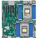 Supermicro Dual AMD EPYC 7003/7002 Series CPUs, 10 SATA3, 2 SATADOM, 4 NVMe, Dual 10Gb LAN ports, 1 de MBD-H12DSI-NT6-O