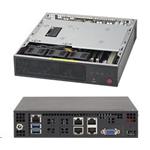 Supermicro SuperServer E200-8D - Server - Mini-1U - 1-směrný - 1 x Xeon D-1528 / 1.9 GHz - RAM 0 MB SYS-E200-8D