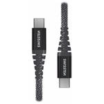 SWISSTEN DATOVÝ KABEL KEVLAR USB-C / USB-C 1,5 M ANTRACIT 71542010