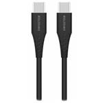 Swissten datový kabel tpe usb-c/usb-c power delivery 5a (100w) 1,5 m černý 71506540