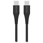 Swissten datový kabel tpe usb-c/usb-c power delivery 5a (100w) 2,5 m černý 71506550