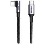 Swissten datový kabel usb-c/usb-c 5a (100w) pro notebooky 2 m černý 71506560