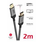 SWISSTEN KABEL HDMI NA HDMI 8K 60Hz 2,0 M 75501201