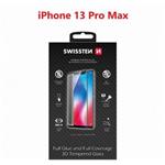 SWISSTEN OCHRANNÉ SKLO ULTRA DURABLE 3D APPLE IPHONE 13 Pro Max ČERNÉ 64701889