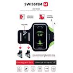 SWISSTEN POUZDRO ARMBAND CASE vel. 5,8" ČERNÉ 32903200