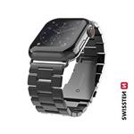 SWISSTEN REMÍNEK PRO APPLE WATCH KOVOVÝ 42-44 mm CERNÝ 46000311