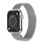 Swissten řemínek pro apple watch milánský tah 38 / 40 / 41 mm stříbrný 46000202