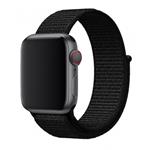 Swissten řemínek pro apple watch nylonový 38 / 40 / 41 mm černý 46000702