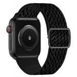 Swissten řemínek pro apple watch nylonový 38 / 40 / 41 mm černý (se sponou) 46000705