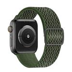 Swissten řemínek pro apple watch nylonový 38 / 40 / 41 mm khaki (se sponou) 46000708