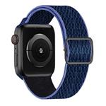 Swissten řemínek pro apple watch nylonový 38 / 40 / 41 mm modrý/fialový (se sponou) 46000706