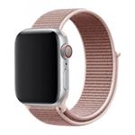 Swissten řemínek pro apple watch nylonový 38 / 40 / 41 mm růžovo zlatý 46000704