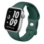 Swissten řemínek pro apple watch silikonový 38 / 40 / 41 mm zelený 46000106