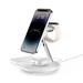 SwitchEasy Power Station Magnetic Wireless Charging Stand - White MAAIWA130WH22