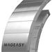 SwitchEasy remienok Maestro Magnetic Stainless Steel pre Apple Watch 44/45/49mm - Silver MAW245044SV22