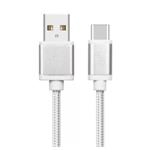 TB Touch USB - USB-C kabel, 2m, stříbrný AKTBXKUCSBA200V