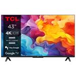 TCL 43V6B SMART TV 43" LED/4K UHD/Direct LED/3xHDMI/USB/LAN/GoogleTV