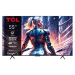 TCL 55T8B SMART TV 55" QLED/4K UHD/Direct LED/144Hz/4xHDMI/1xUSB/LAN/GoogleTV