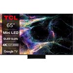 TCL 65C845 TV SMART Google TV QLED/65"/4K UHD/4400 PPI/144Hz/MiniLED/HDR10+/Dolby Vision/Dolby Atmos/DVB-T 5901292519605