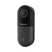 Tellur Video DoorBell WiFi, 1080P, PIR, Wired, Black 5949120003346