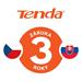 Tenda F303 Wireless-N router 300Mbps (3xLAN, 1xWAN), 3x5dBi fix.ant, WISP