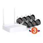 Tenda K8W-3TC - bezdrátový Wi-Fi kamerový set 2K (3MP), NVR + 8x IP kamera s LED, CZ aplikace