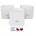 Tenda Nova MW5c (3-pack) WiFi AC1200 Mesh Gigabit system Dual Band, 6x GLAN/GWAN, SMART CZ aplikace