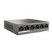 Tenda TEF1106P-4-63W PoE AT switch 4x PoE 802.3af/at, 6x 100Mb/s, PoE celkem 63W, fanless