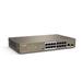 Tenda TEF1118P-16-150W PoE AT switch - 16x PoE 100 Mb/s + 1x Uplink 1Gb/s RJ45/SFP, PoE 135W,fanless